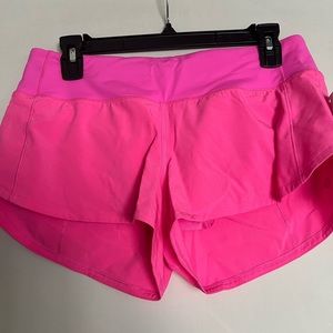 Lululemon Speed Up Short 2.5” inseam.
